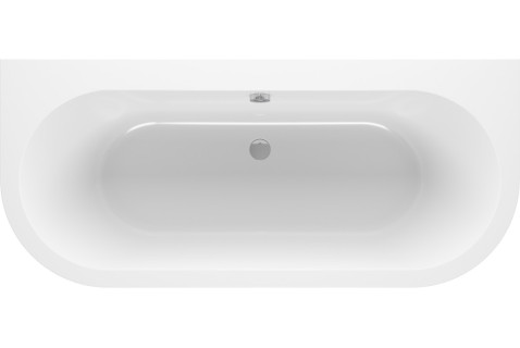 Limehouse Back To Wall 1700x750x600mm 0TH Bath w/Legs