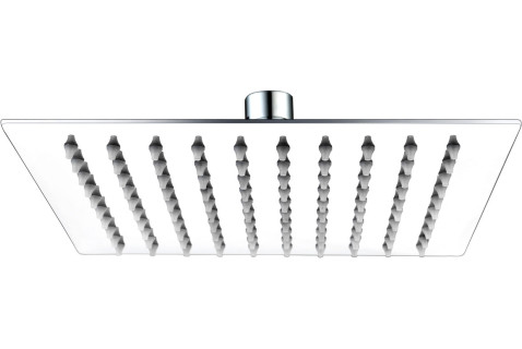 200mm Square Ultraslim Showerhead - St/Steel