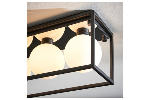 Tulip Ceiling Light - Matt Black
