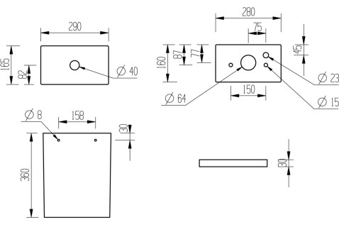 Murcia Close Coupled WC & Soft Close Seat