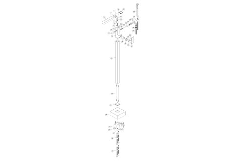 Marnie Floor Standing Bath/Shower Mixer - Chrome