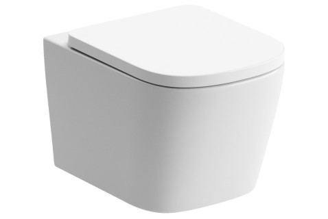 Ronda Rimless Wall Hung WC & Soft Close Seat