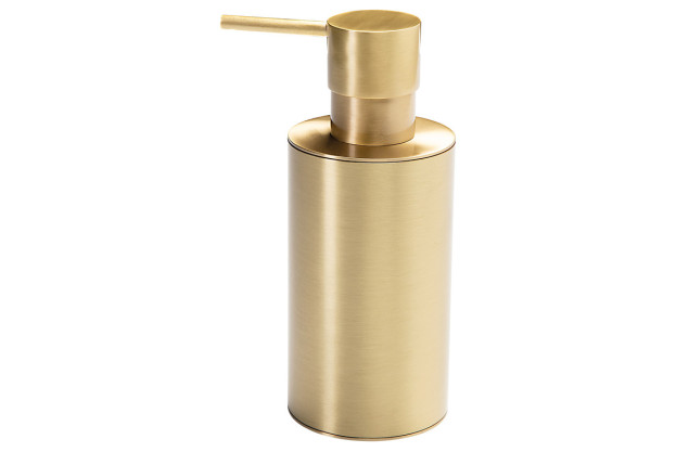 Lilly Wall Mounted Soap Dispenser - Brushed Brass