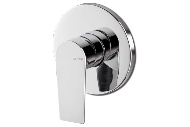 Vema Timea Chrome Single Outlet Shower Mixer