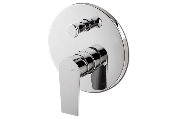 Vema Timea Chrome Two Outlet Shower Mixer w/Diverter