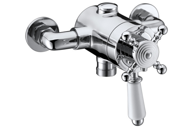 Ruby Traditional Thermostatic Concentric Shower Valve