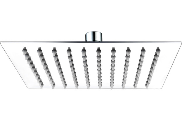 200mm Square Ultraslim Showerhead - St/Steel