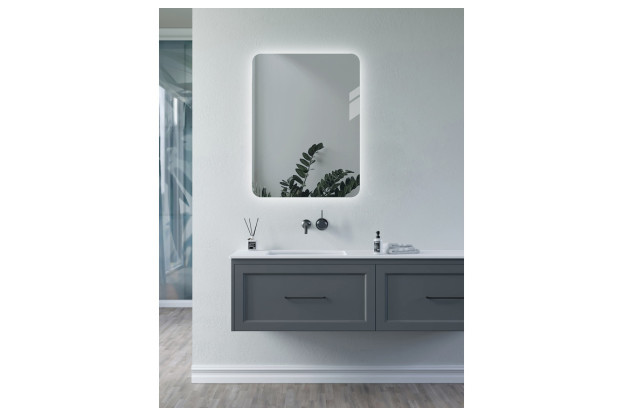 Luca 1200x600mm Rectangle Back-Lit LED Mirror