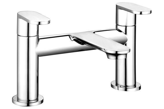 Lulu Bath Filler - Chrome