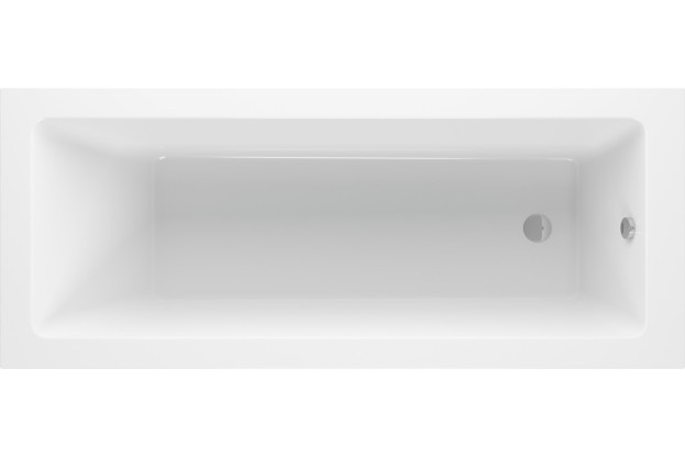 Bethnal Square Single Ended Reinforced SUPERCAST 1700x750x550mm 0TH Bath w/Legs
