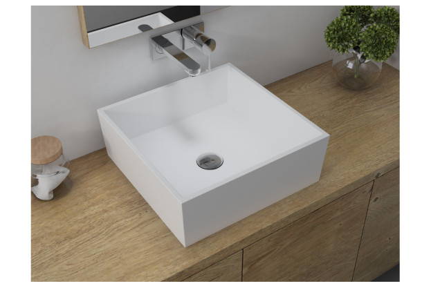 Almeria 426mm Square Resin Basin