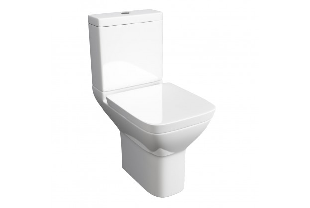 Project Square Close Coupled Toilet 1
