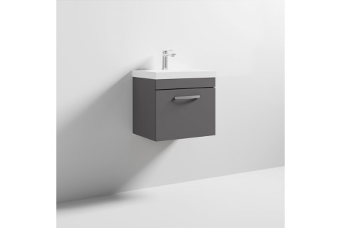 Purity 800mm White Gloss 2 Door Unit & Basin 1