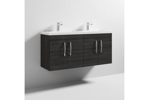 Purity 800mm White Gloss 2 Door Unit & Basin 1