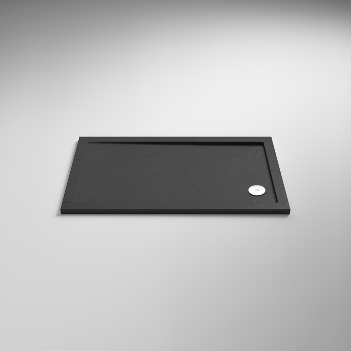 1000 x 900 rectangle slate grey shower tray midland trays birmingham