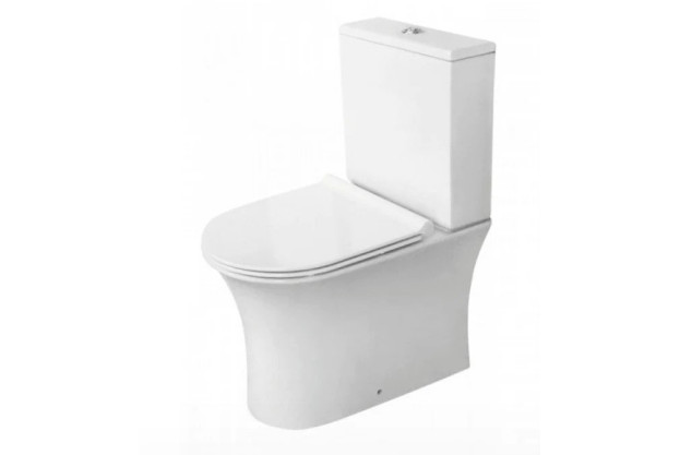 Project Square Close Coupled Toilet 1