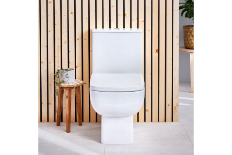 Project Square Close Coupled Toilet 2