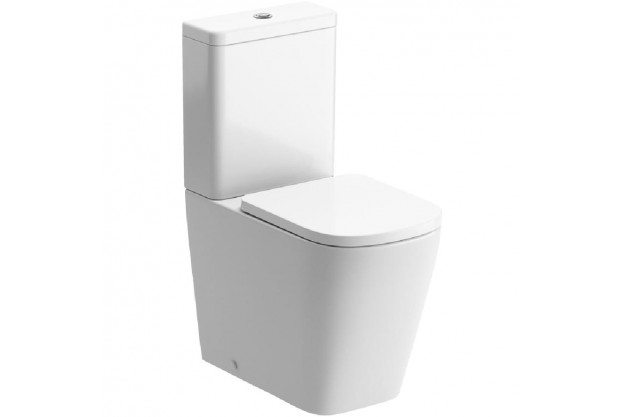 Project Square Close Coupled Toilet 1