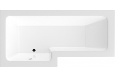 1700 Lshape Showerbath, Panel & Screen 2