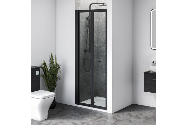 760 Bifold door & 760 Side Panel Easy Clean Glass 1