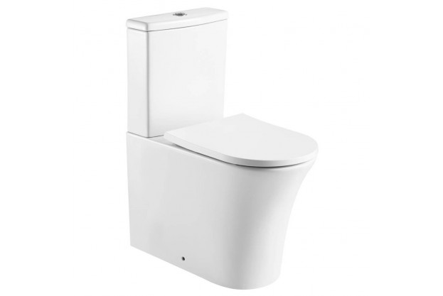 Project Square Close Coupled Toilet 1